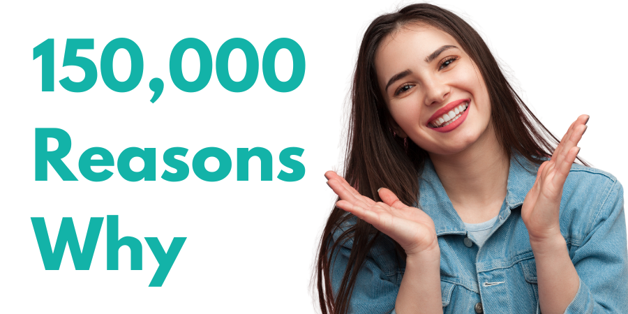 150,000 Reasons why wording
