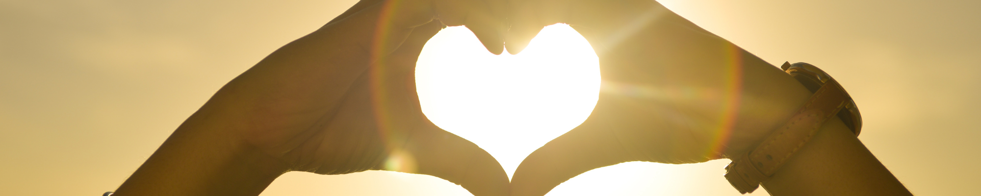 Hands forming a heart